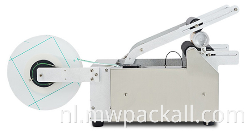 Sticker -etiketteringsmachine voor PET/glazen fles onder CE goedgekeurd